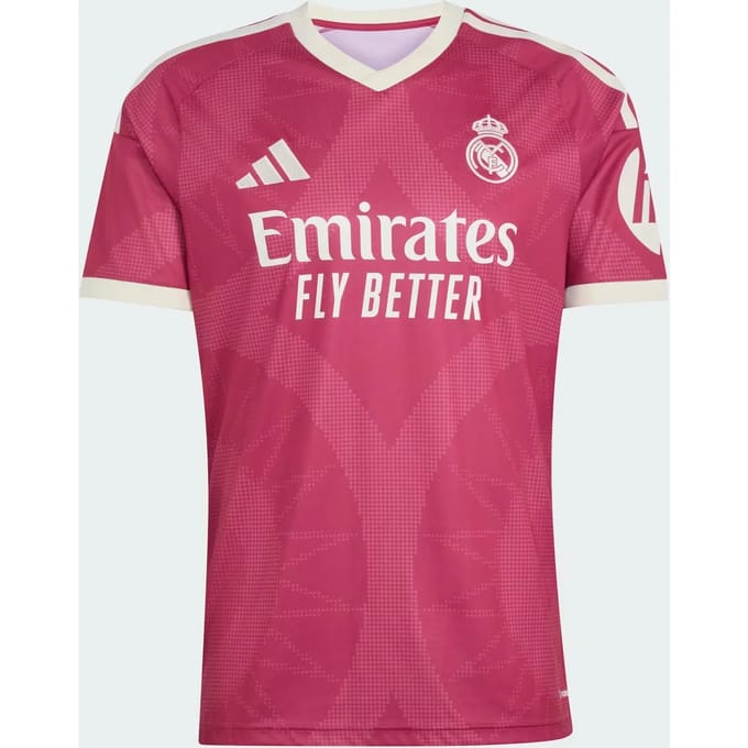 adidas Real Madrid 2026/27 Third Shirt - Roze- Heren, Roze XS