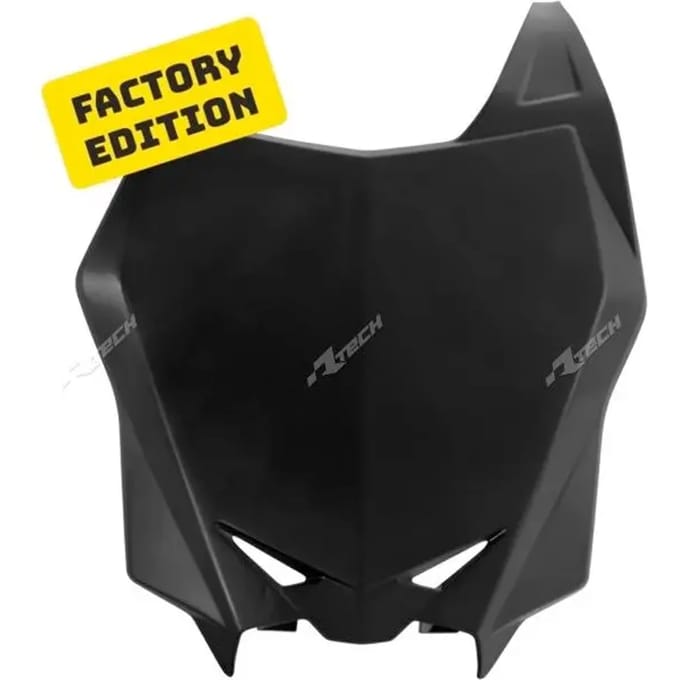 Motornummerplaat vooraan Racetech