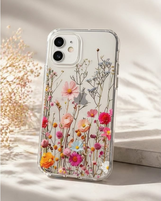 Vrolijk gebloemd telefoonhoesje voor je iPhone 11 PRO MAX