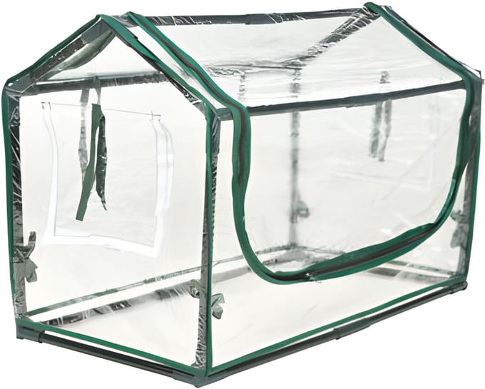 Pro Garden broeikas/kweekkas - 40 x 78 x 50 cm - staal - moestuin - tuinieren