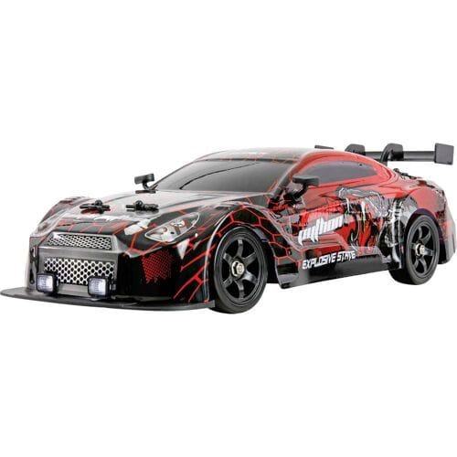 Amewi 1:16 RC auto Drift RC-Modell Rood Brushed 4WD RTR 2,4 GHz
