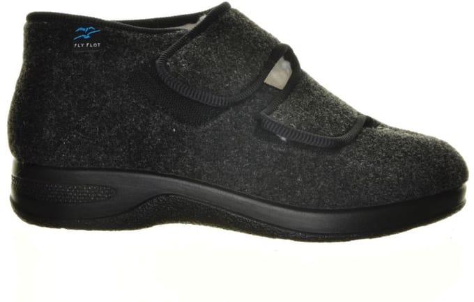 Fly Flot Wol Hoge Pantoffel Warm maat 42