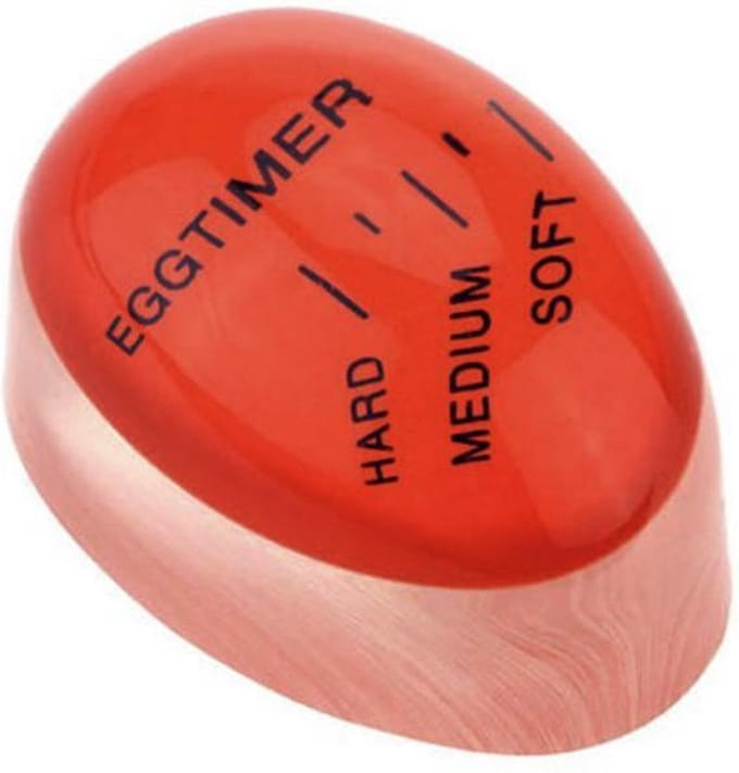 Vardaan eiertimer - Ei timer - Ei wekker - Eieren wekker - Eier wekker - Eier timer - Eieren timer - Kleur veranderende ei timer - Kookwekker