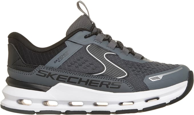 Skechers GLIDE-STEP PLUS - VISTA-LANE Jongens Instappers - Charcoal / Zwart