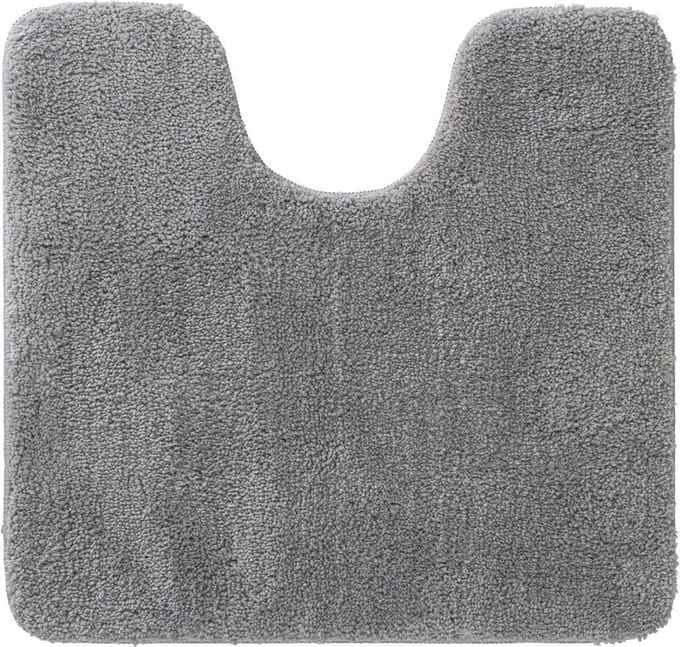Sealskin Cosima - Toiletmat 57x60 cm - 100% gerecycled Polyester - Grijs