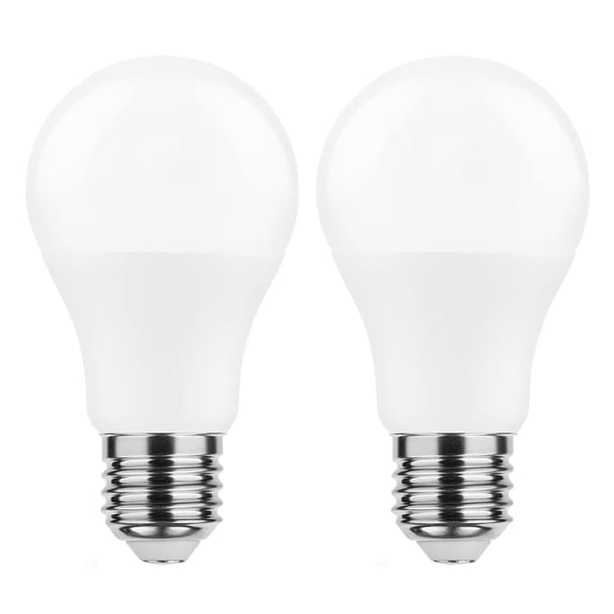 Modee E27 LED Lamp 8.5W - 806lm - 2700K - Warm Wit - LED Globe A60 - Vervangt 60W Halogeen Gloeilamp - 2 stuks