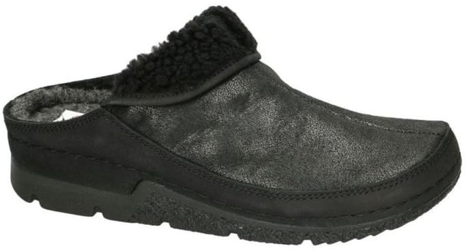 Berkemann -Dames - zwart - pantoffels - maat 40.5
