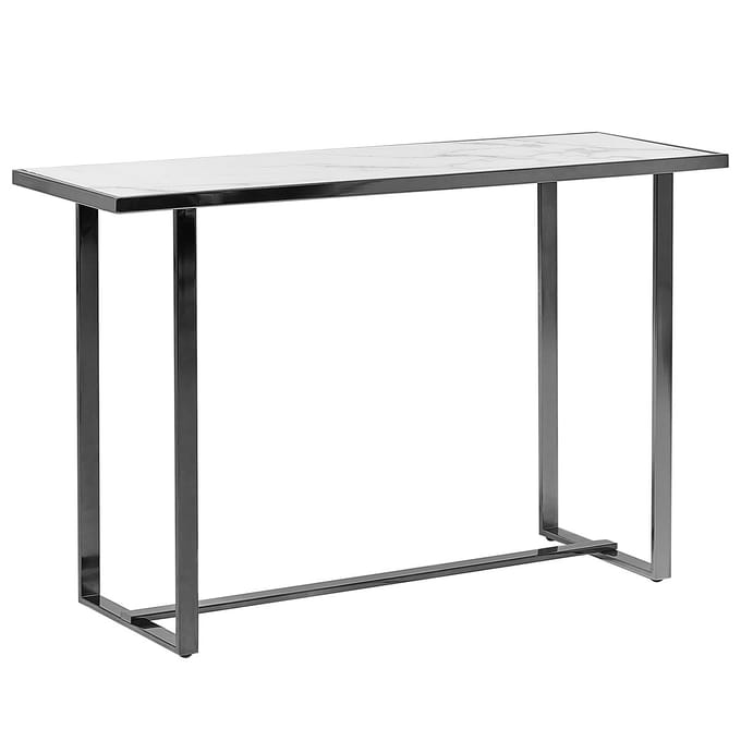 PLANO - Consoletafel - Wit - Veiligheidsglas