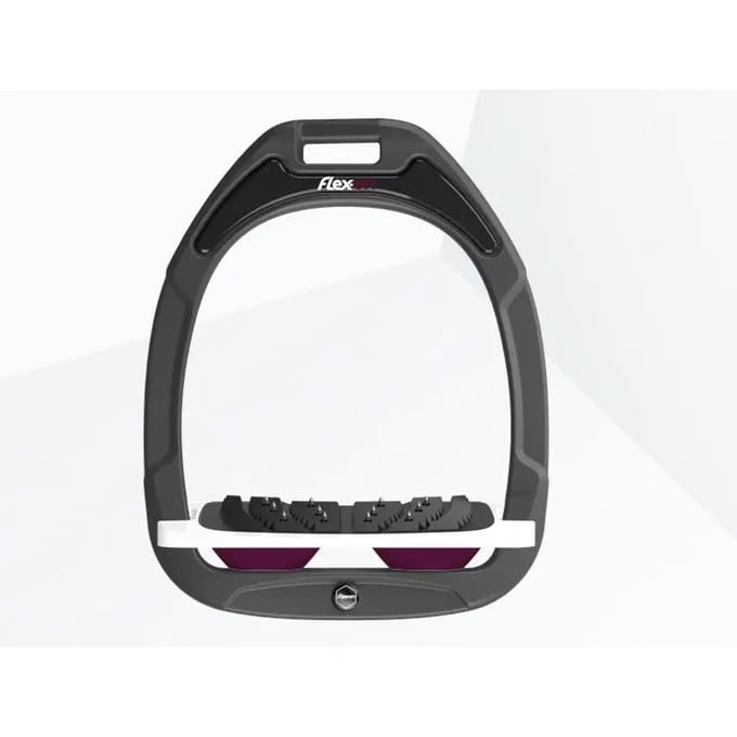 Ultra Grip Verstelbare Sariam Anthraciet/Wit/Paars Flex-On Green Composite