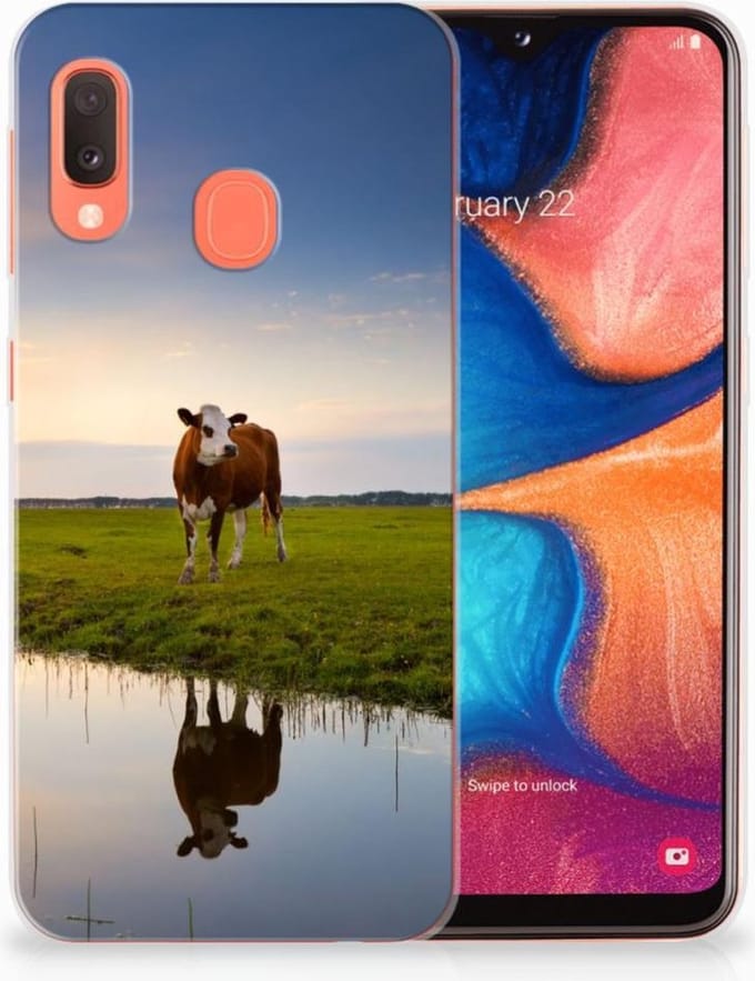 Samsung Galaxy A20e TPU Hoesje Koe