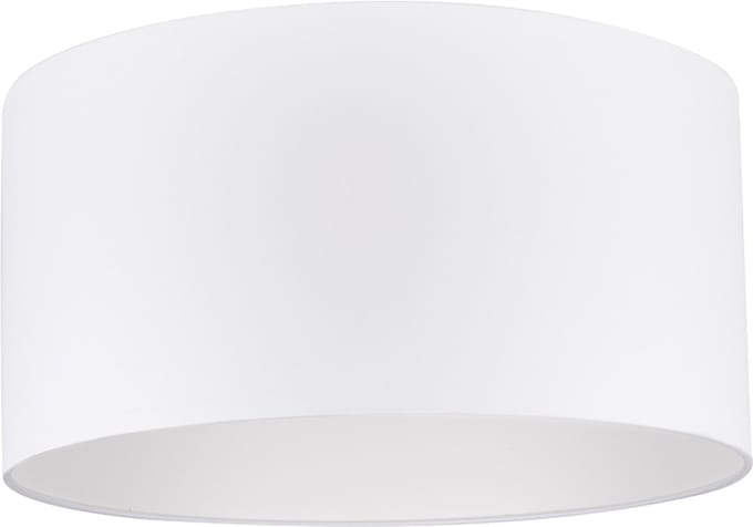 Uniqq Lampenkap stoffen wit Ø 50 cm – 25 cm hoog
