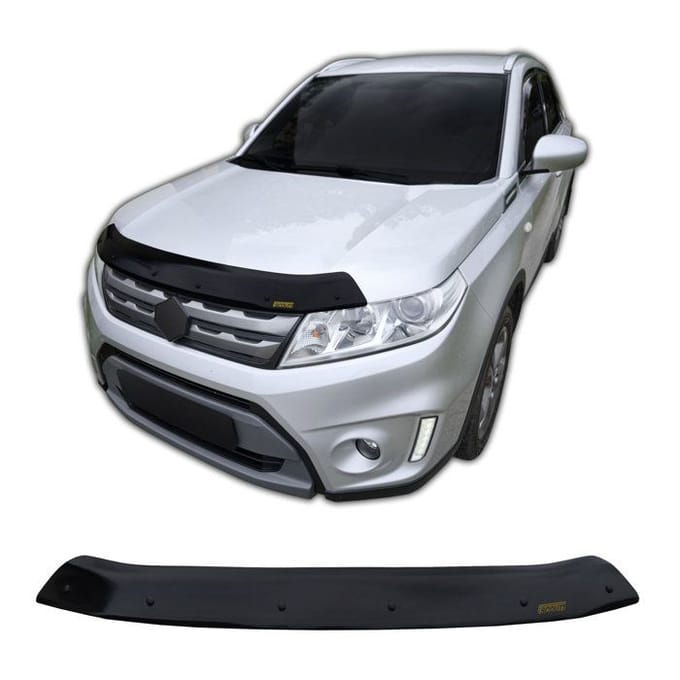 SCOUTT | Bra Capot Déflecteur Protection Pour Suzuki Vitara Depuis 2015, Aérodynamique, Assemblage Facile, Aucun perçage requis