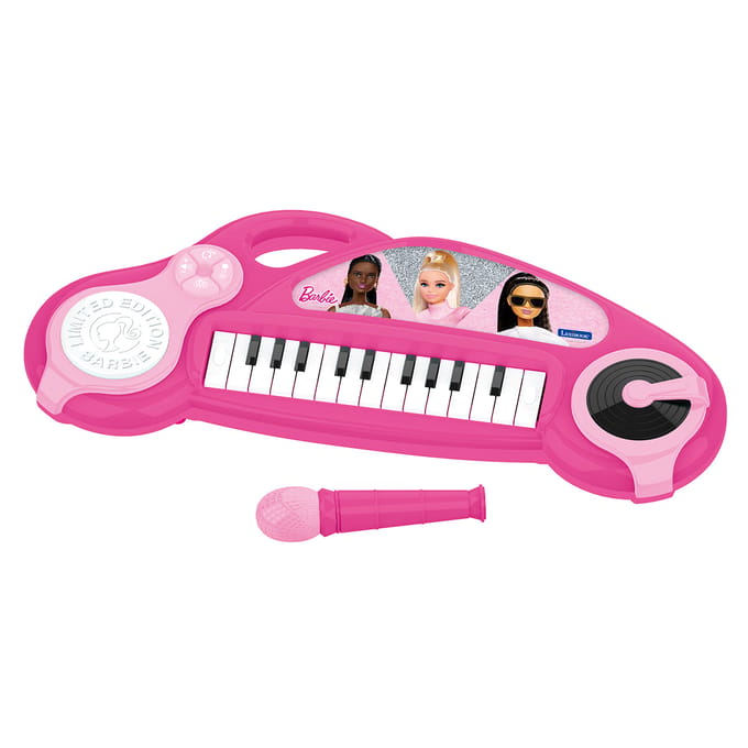 Barbie elektronisch keyboard met microfoon