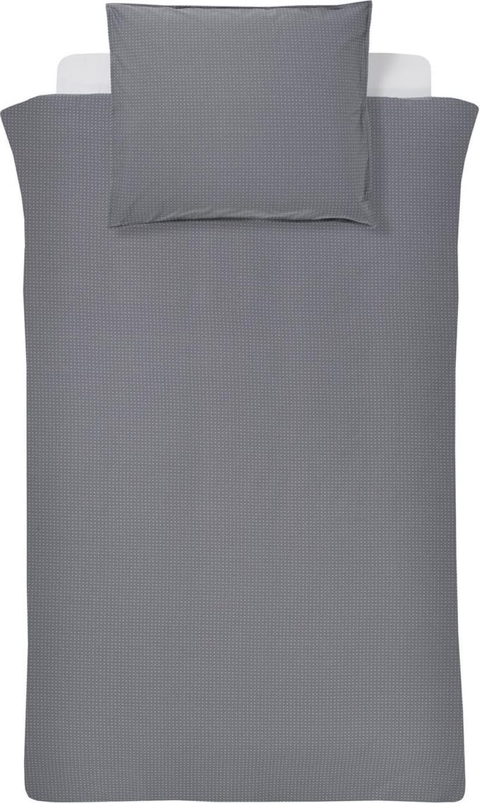 Damai Jujika Dekbedovertrek - Katoen - Eenpersoons - 140x200/220 cm - Grey
