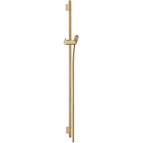 Hansgrohe Unica S Puro glijstangset - 90cm - brushed bronze (brons)