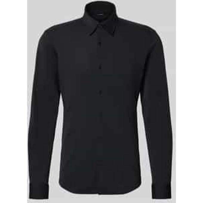 slim fit vrijetijdsoverhemd met kentkraag model 'P-ROAN'