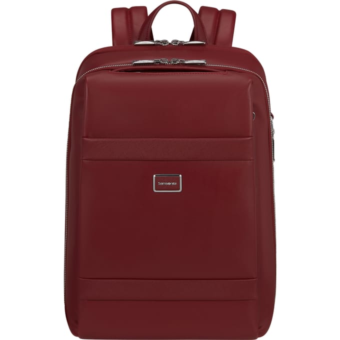 Samsonite Image Biz Leather Rugzak 14.1" Ruby Wine