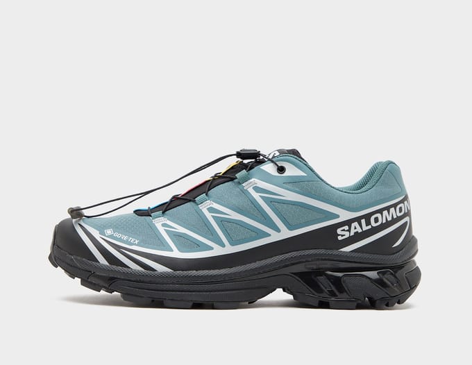 Salomon XT-6 GORE-TEX North Atlantic Unisex Sneakers Teal Black Schoenen-Zilver L47861500 40⅔ gray