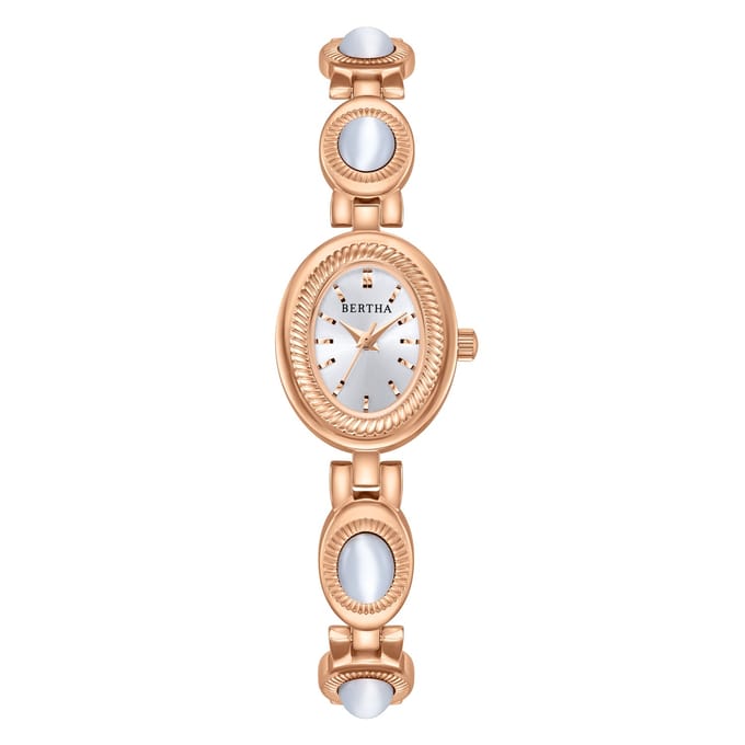 Rosalie horloge met jade armband