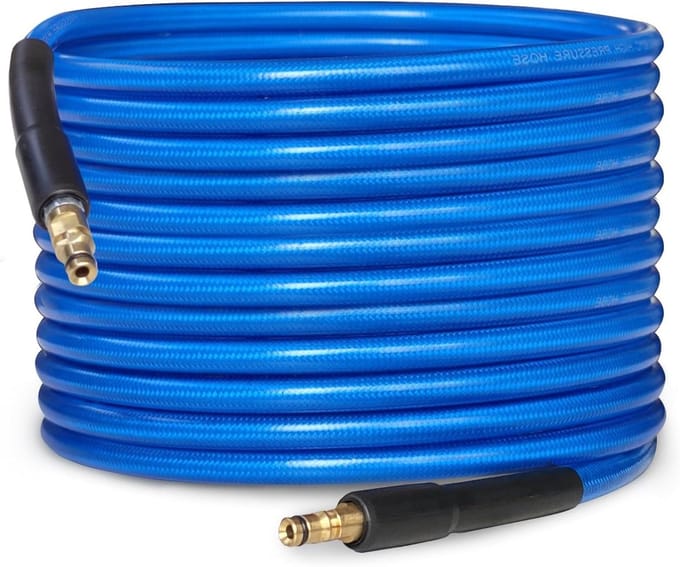Hogedrukslang - Verlengslang - Auto Reinigen - 15 Meter Lengte - 15 Meter - Blauw