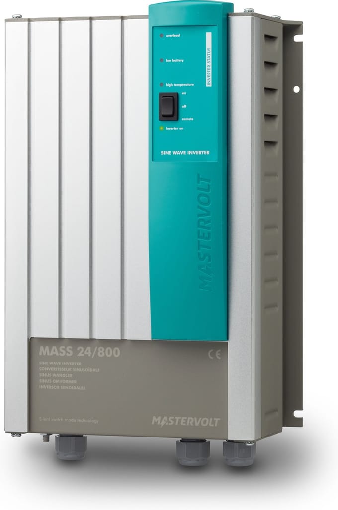 Mastervolt 24V 800W Omvormer Mass Sine 24/800W (230V 50Hz)