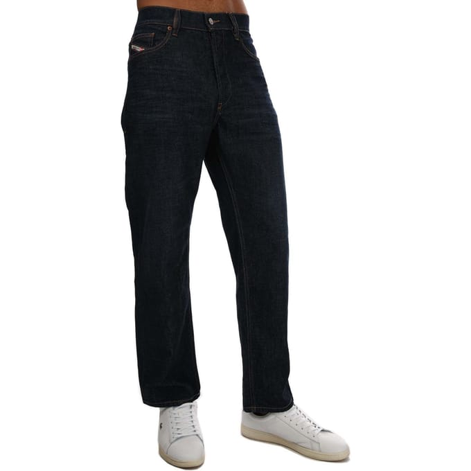Heren Diesel D-Macs Straight Jeans in Denim