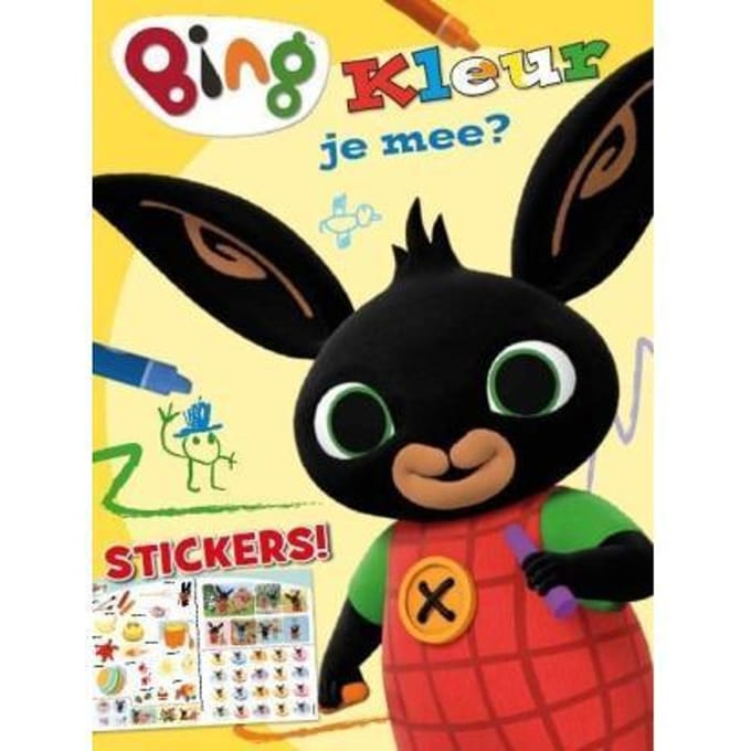 Bing - Kleur je mee? Kleurboeken