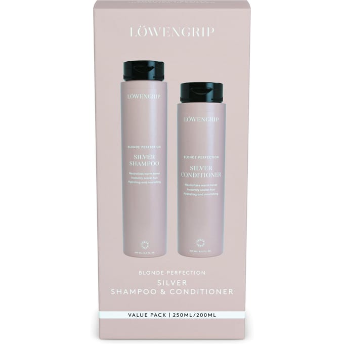 Löwengrip L&ouml;wengrip Blonde Perfection Silver Shampoo &amp; Conditioner 250 ml + 200 ml