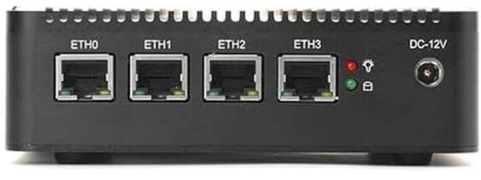 Quad Core Firewall Mini PC met 8GB RAM en 128GB SSD