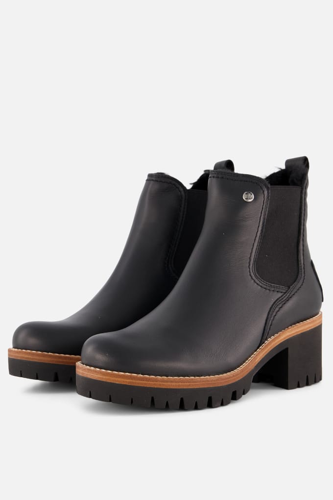 Panama Jack Panama Jack Pia B34 Chelsea boots zwart Nubuck