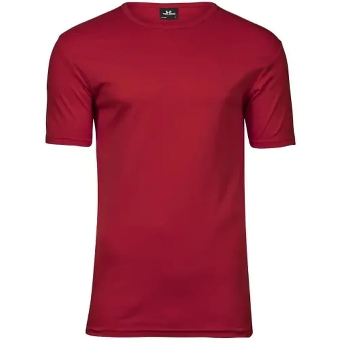 Tee Jays - Interlock T-shirt - Deep Red maat M