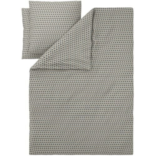 LIVARNO Renforcé-beddengoed (let op: LV OSNL) (Beige/donkerblauw)