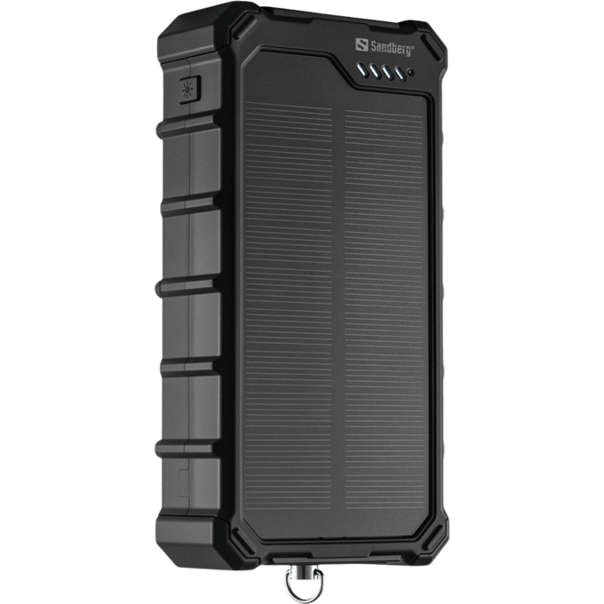 Sandberg Solar Powerbank CampLED 20000 - 20000 mAh