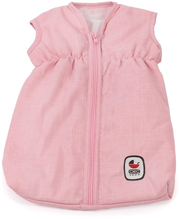 Bayer Chic 2000 - Poppen Slaapzak - Melange Roze