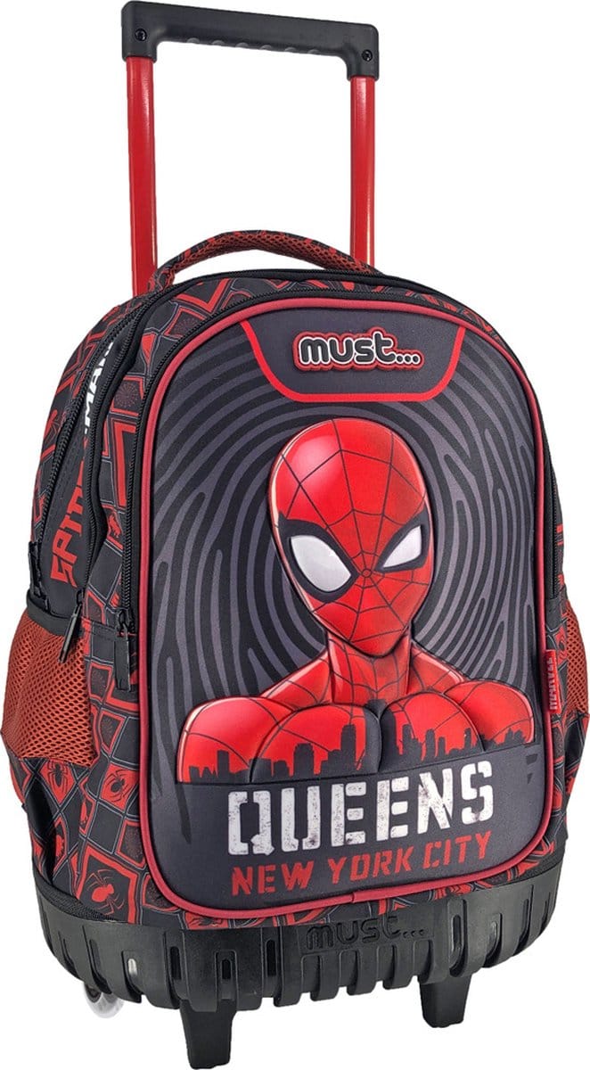 Spiderman Rugzak Trolley Queens - 44 x 34 x 20 cm - Polyester