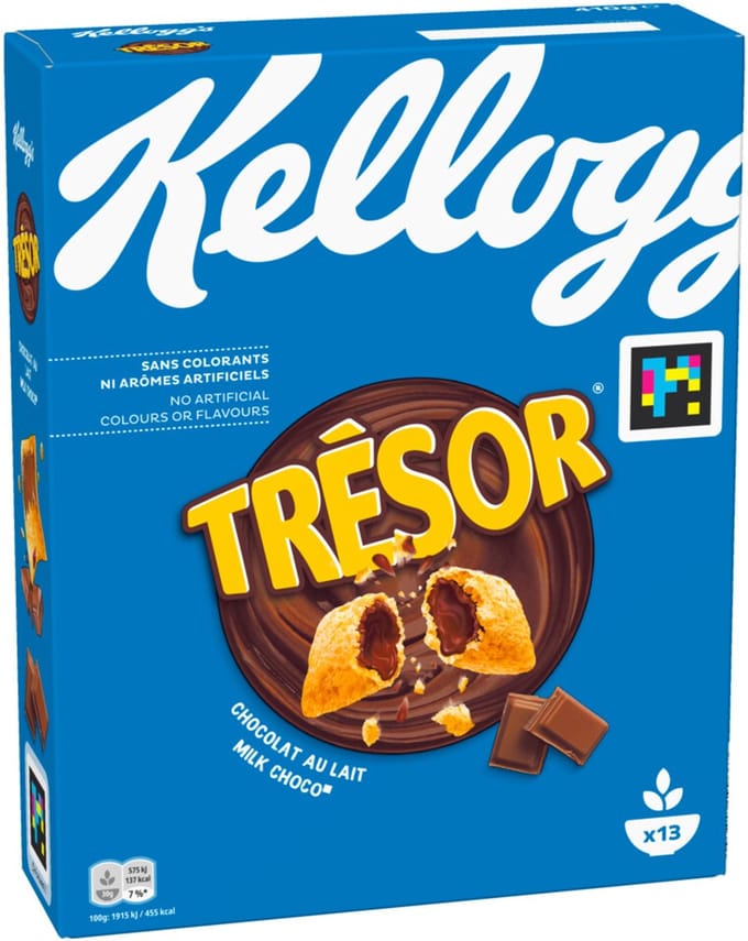 Kellogg's Tresor Melk Chocolade - 4 x 410 gr - Voordeelverpakking