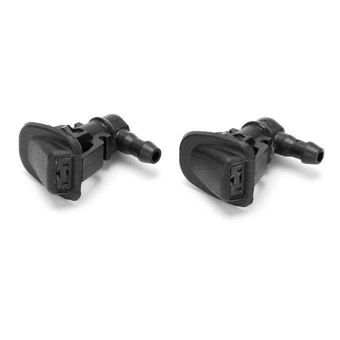 Voorruitenwisser Sproeier Nozzle 68164356AB Vervanging voor Wrangler JK 2013?2017 black