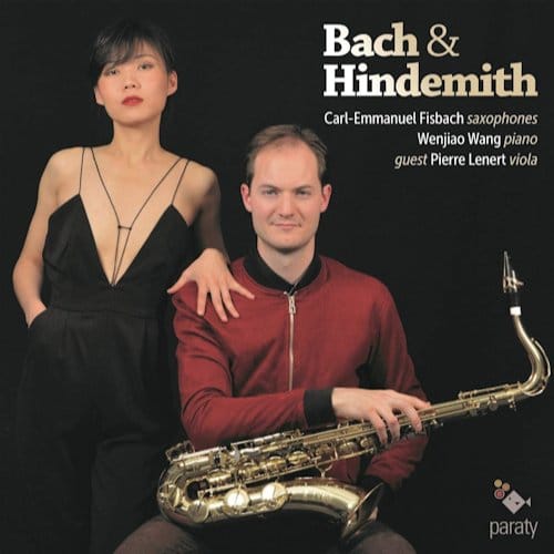 Carl-Emmanuel Fisbach, Wenjiao Wang, Pierre Lenert - Bach & Hindemith (CD)