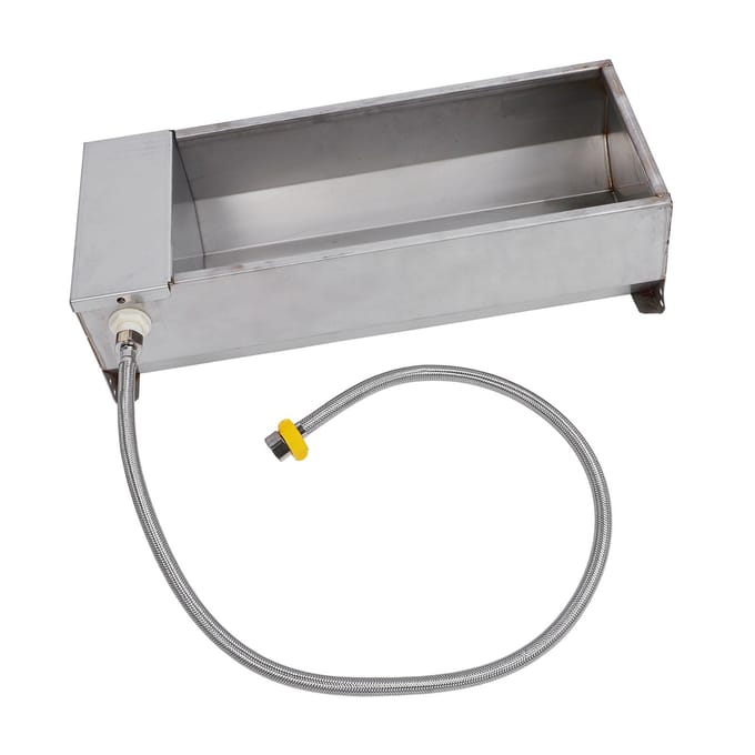 Automatische Veedrinkbak RVS Grote Capaciteit Zelfvullend Dierdrinkwater gray