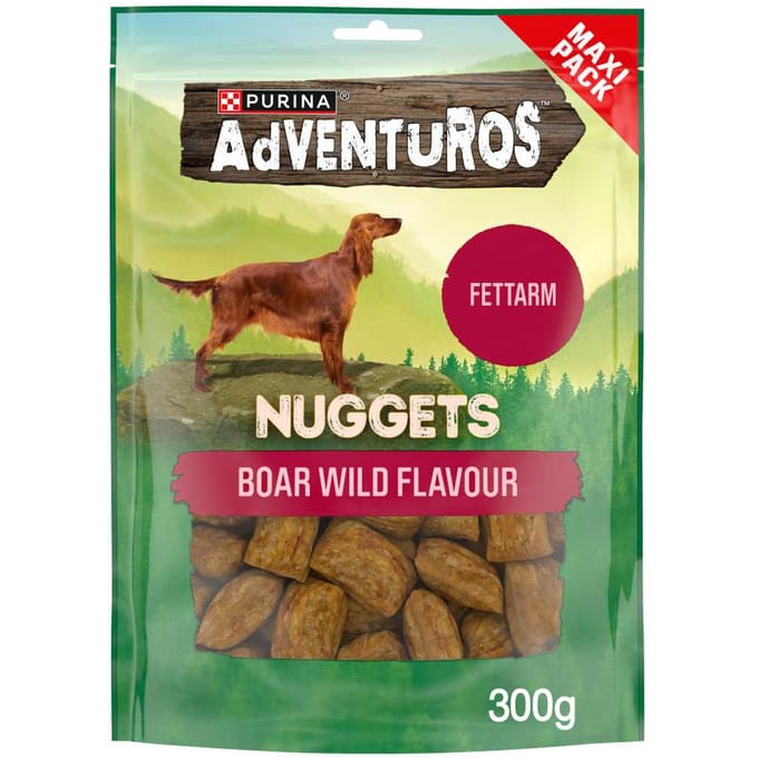 2x300g Nuggets Everzwijn AdVENTuROS Hondensnack