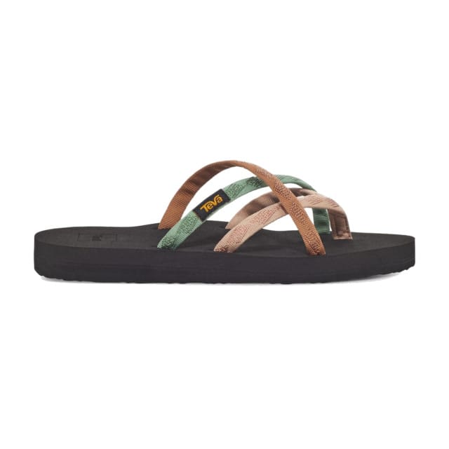 Teva W OLOWAHU MIXED B Dames Slippers - MAPLE SUGAR MULTI