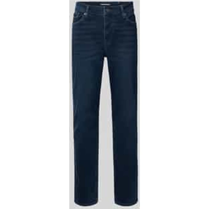 Tapered fit jeans van een mix van katoen en lyocell, model 'AARJO TARPA'