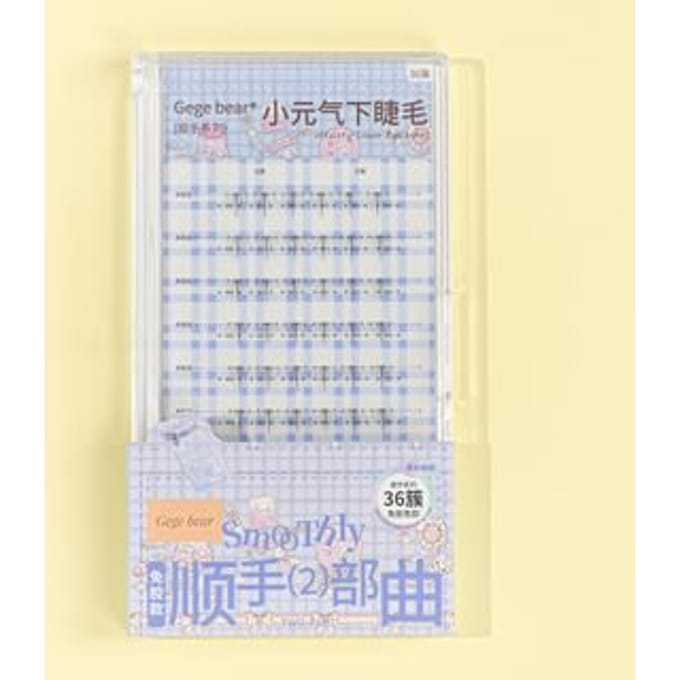 Gege Bear - BUY 3 GET 40% OFF - Lower Eyelashes- 6 Types #04 Vitolity - 36 Clusters