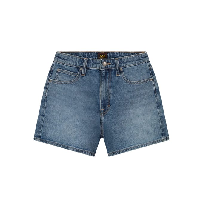 LEE CAROL SHORT BLUE WIRE REGULAR DENIM SHORT-DAMES