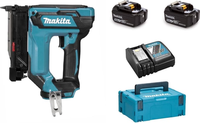 Makita DPT353RTJ 18V Li-Ion accu pintacker set (2x 5,0Ah accu) in mbox