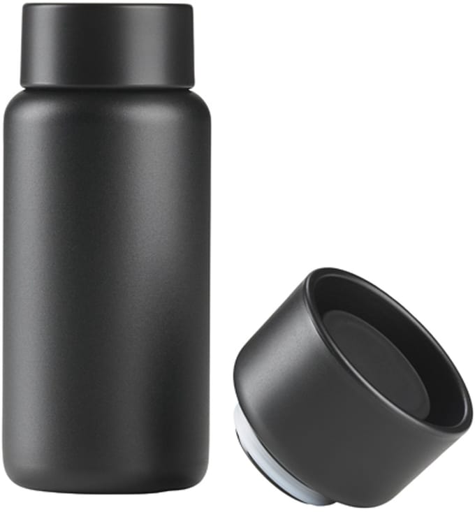 Zone Denmark Singles Thermobeker met twee deksels Dia 7,5 x 19 cm 400 ml Black
