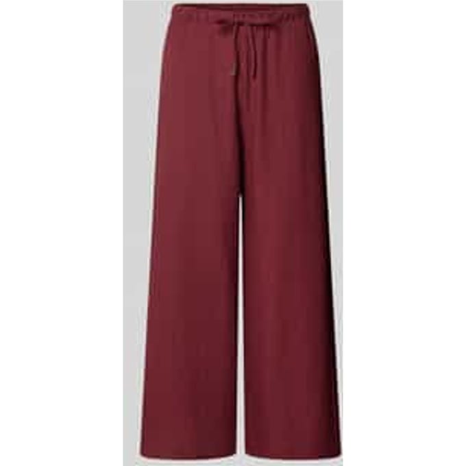 Loose fit broek met kreukeleffect