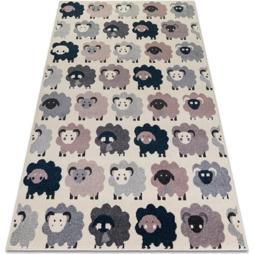 Kleden Rugsx Tapijt HEOS 78468 crème / rozekleuring / 160x220 cm