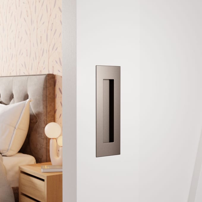 Schuifdeurkom - Mocca blend - RVS - GPF - GPF0715.A3C Mocca blend 150x50 mm