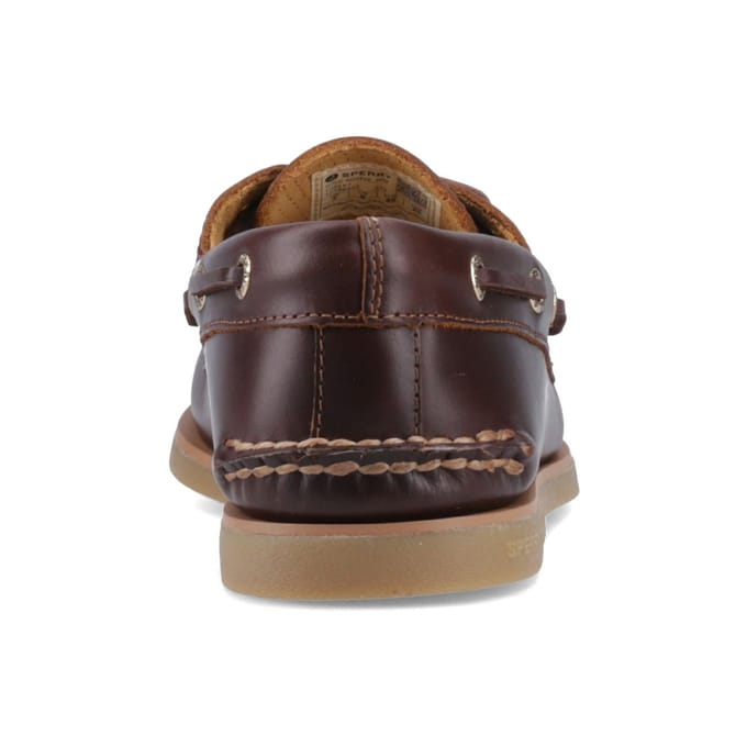 Sperry Authentieke Gold Cup Leren Heren Bruine Standaard Bootsschoenen